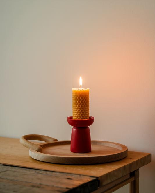 How To Make Rolled Beeswax Candles